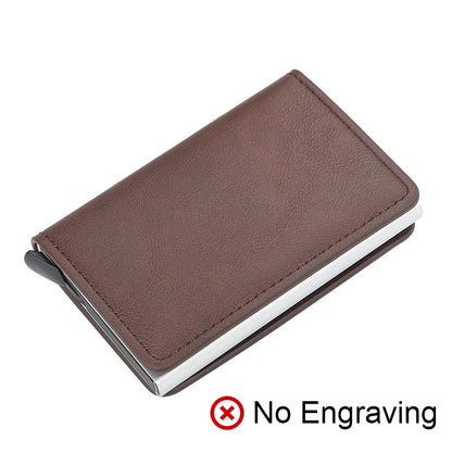 Anti RFID Blocking ID Credit Card Holder