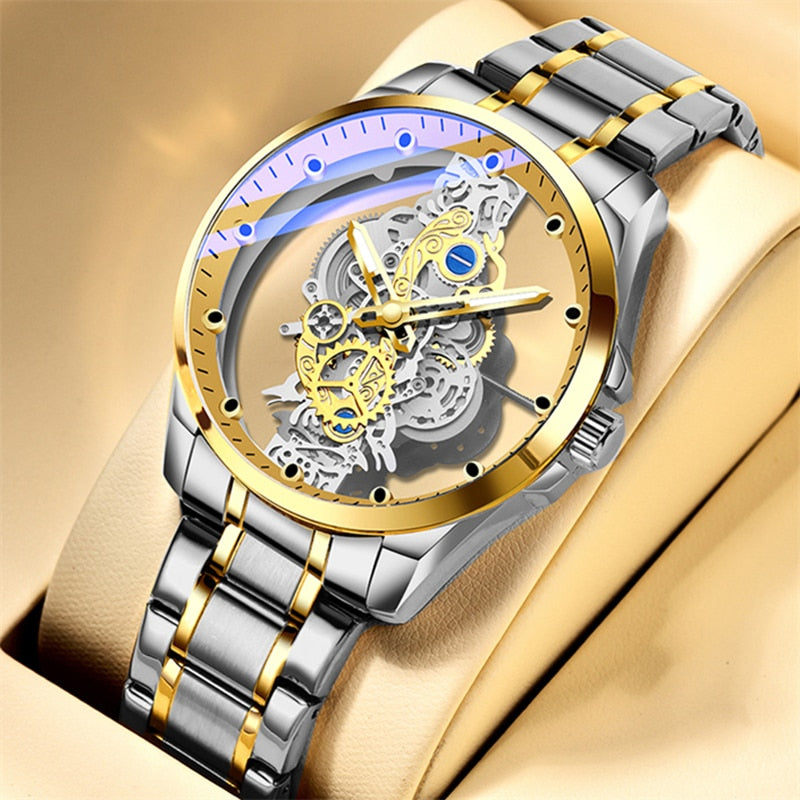 Skeleton Automatic quartz Vintage
