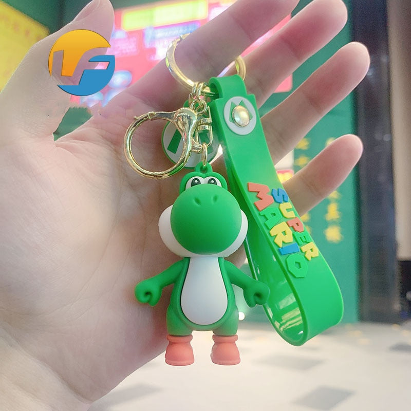 Mario Action Cute Keychain