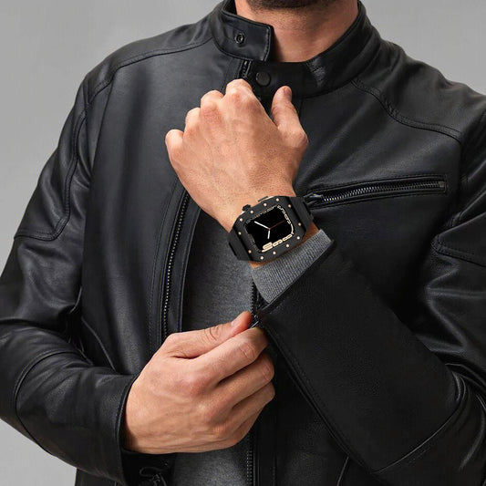 Metal Frame Bezel Case Watch Band for IWatch