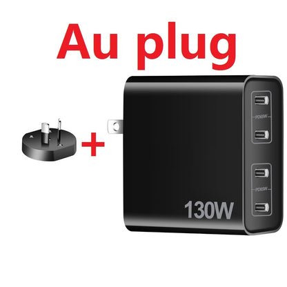 130W 4-Port PD 3.0 GaN