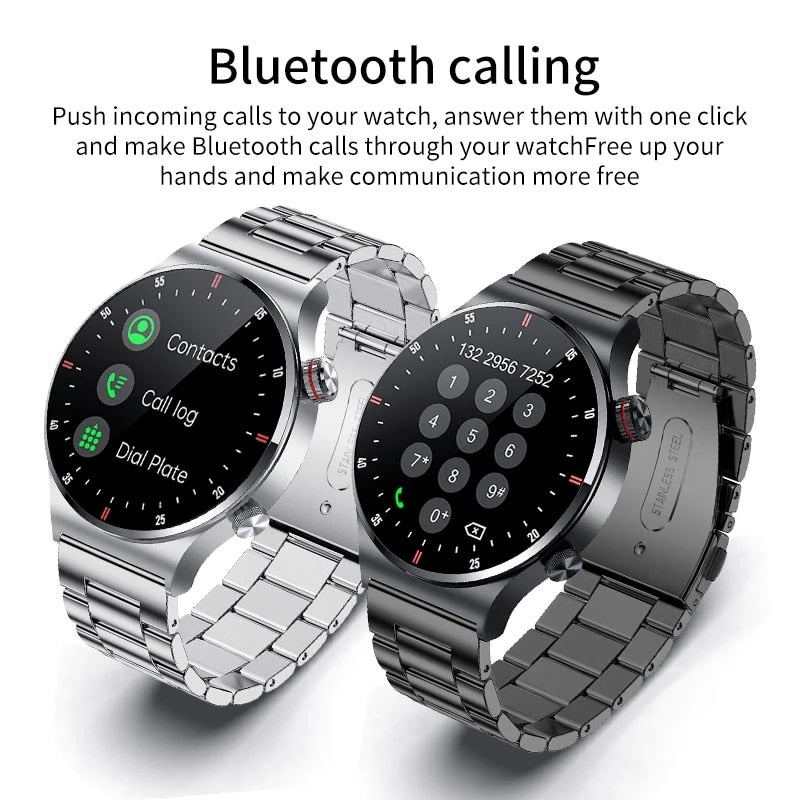 ECG + PPG Bluetooth Call Smart Watch Men