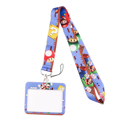 Anime Mario Credential Holder