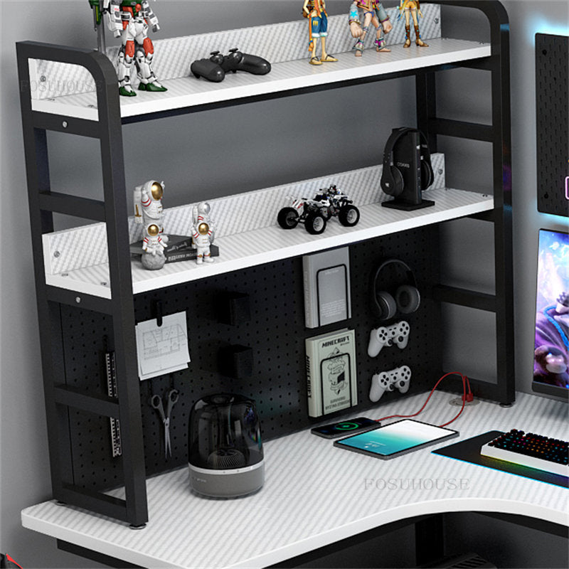 Minimalist Carbon Fiber Computer Desks