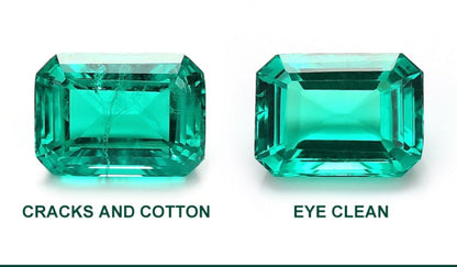 lab-grown emerald gems