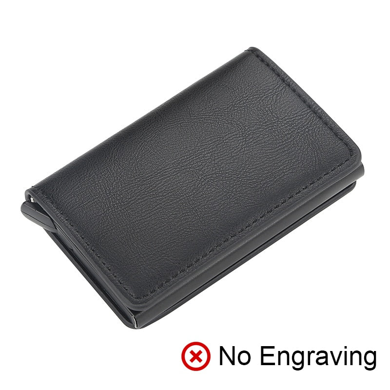 Anti RFID Blocking ID Credit Card Holder