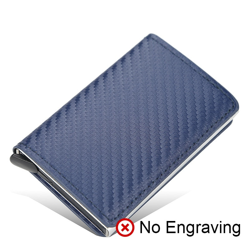 Anti RFID Blocking ID Credit Card Holder