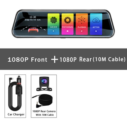 Car Dvr Mirror 10 Inch