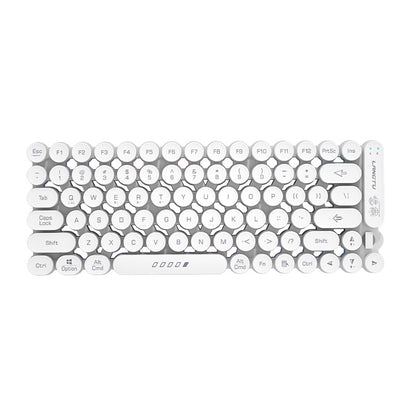 Punk Recargeable Wireless Bluetooth Keyboard
