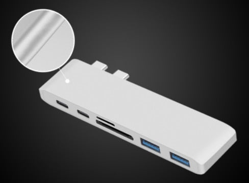 Type C Hub to Card Reader