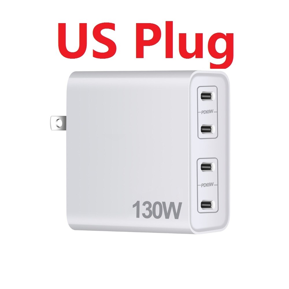 130W 4-Port PD 3.0 GaN