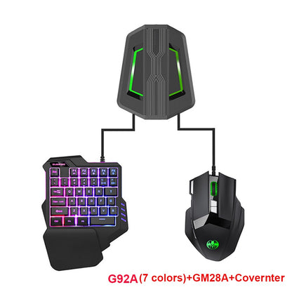 One Handed Keyboard and Mouse Set