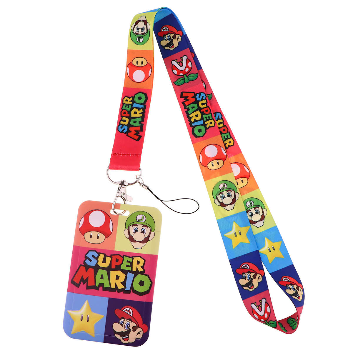 Anime Mario Credential Holder