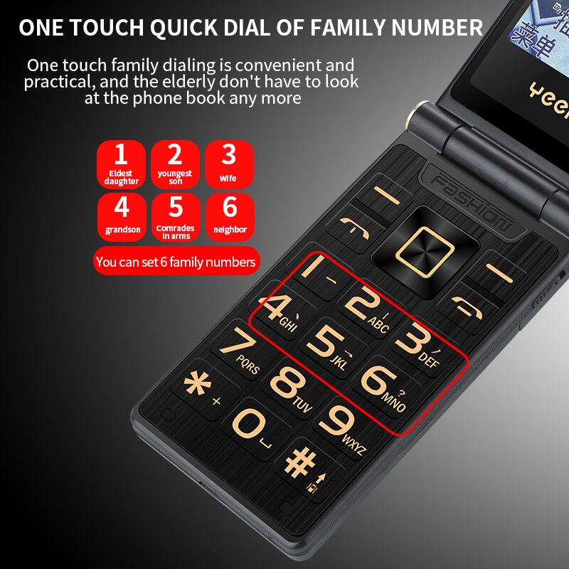 Foldable Mobile Cellphone