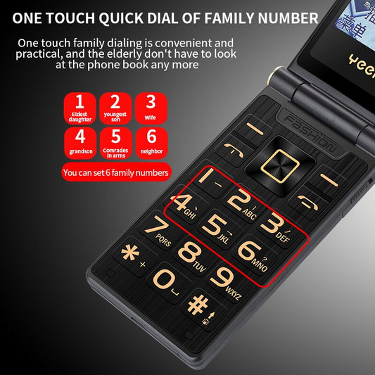 Foldable Mobile Cellphone