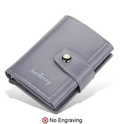 Anti RFID Blocking ID Credit Card Holder