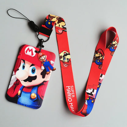 Anime Mario Credential Holder