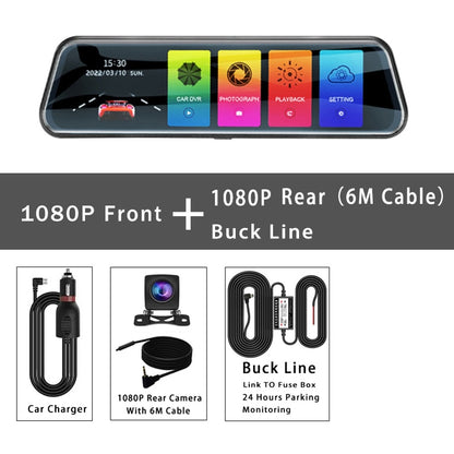 Car Dvr Mirror 10 Inch