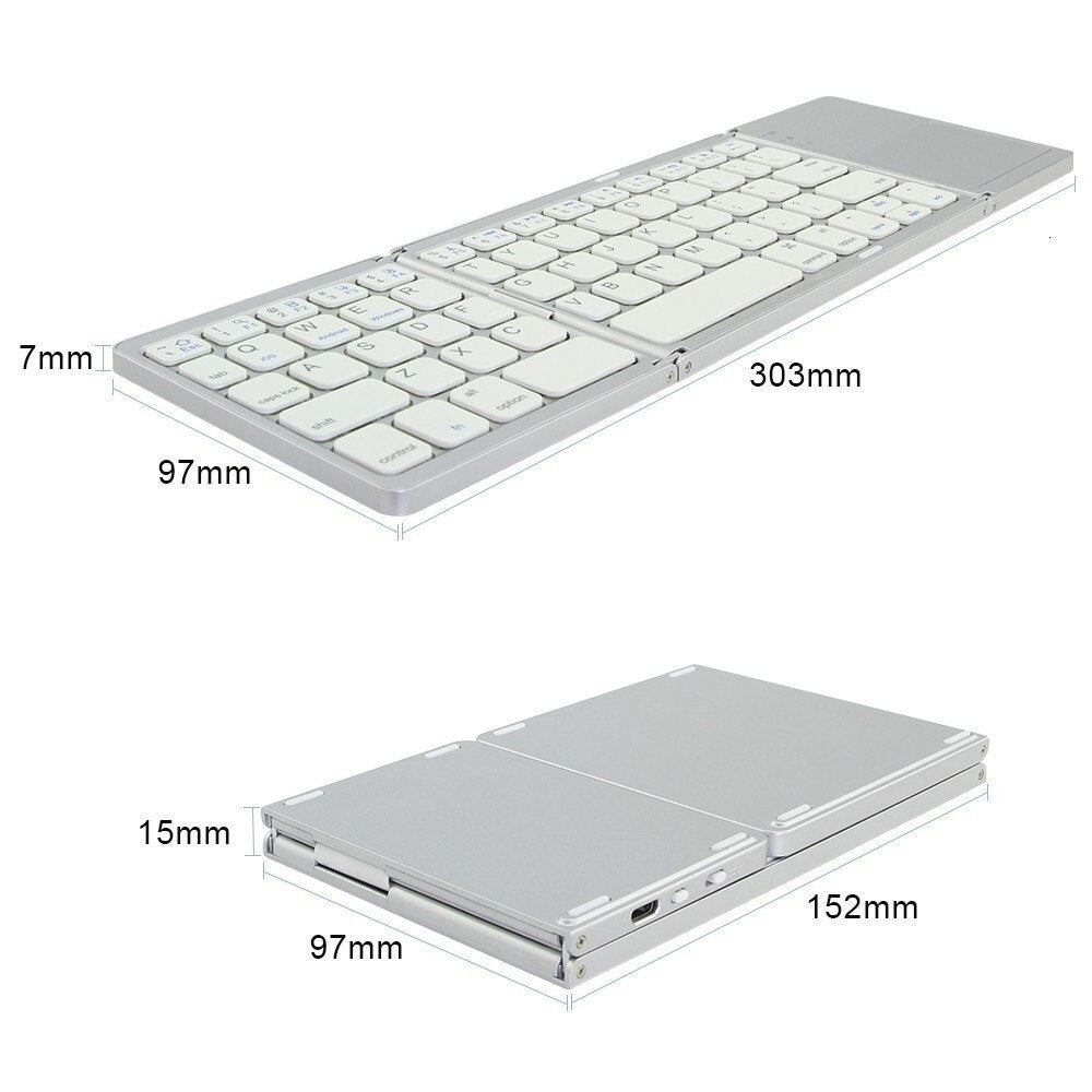 Folding Bluetooth Keyboard