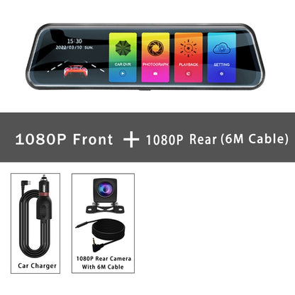 Car Dvr Mirror 10 Inch