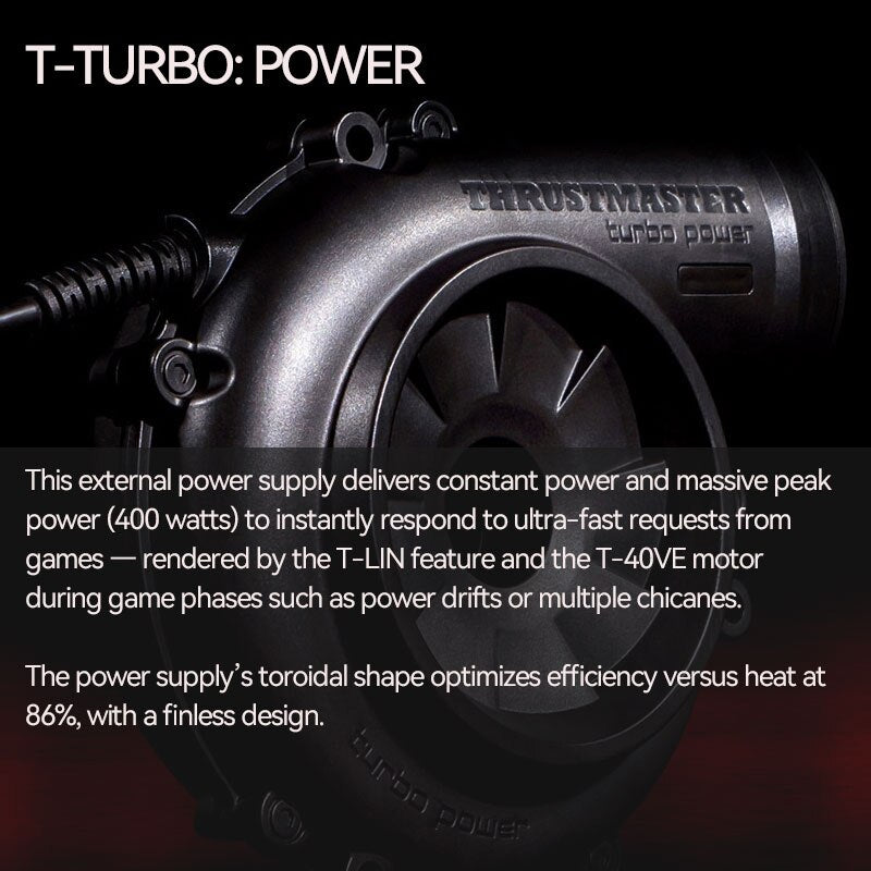T-GT II Force Feedback racing wheel for PS5 PS4

PC