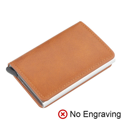 Anti RFID Blocking ID Credit Card Holder