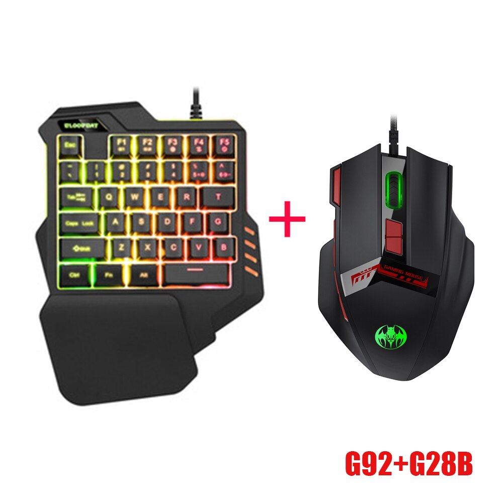 One Handed Keyboard and Mouse Set