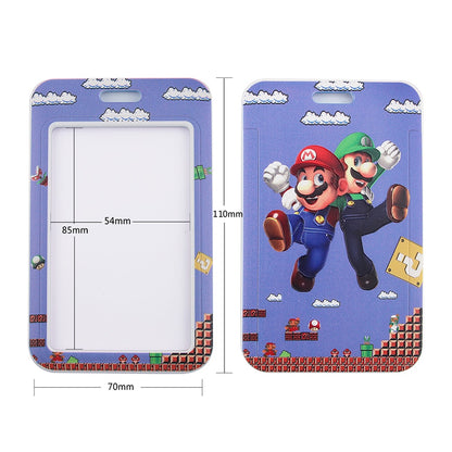 Anime Mario Credential Holder