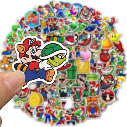 adhesive Super Mario stickers