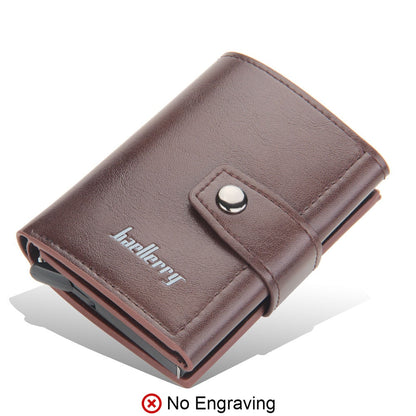 Anti RFID Blocking ID Credit Card Holder