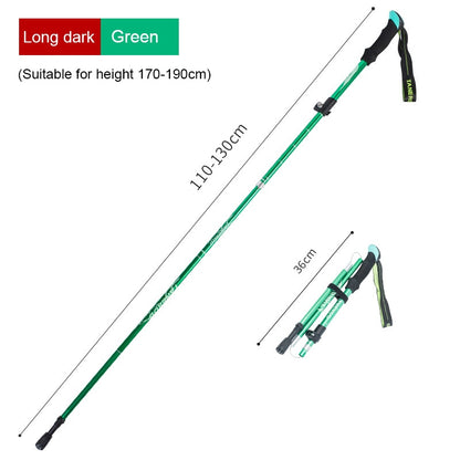 Ultralight Folding Multifunction Trekking Pole
