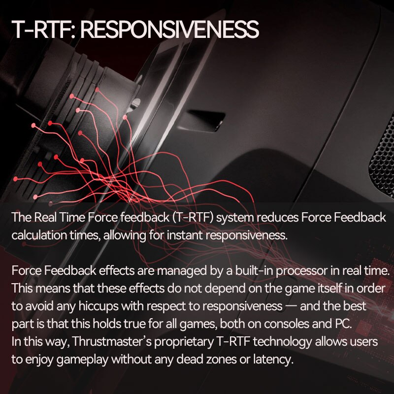 T-GT II Force Feedback racing wheel for PS5 PS4

PC