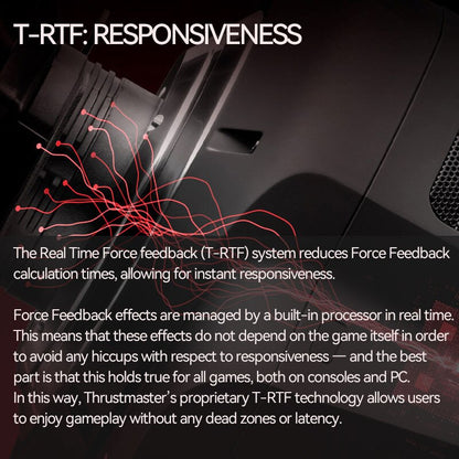 T-GT II Force Feedback racing wheel for PS5 PS4

PC