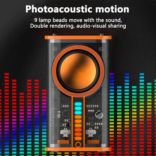 Transparent Mecha Wireless Bluetooth Speaker