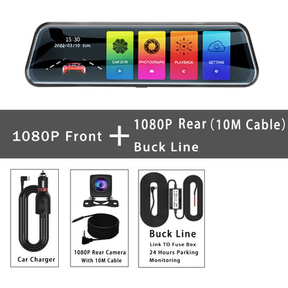 Car Dvr Mirror 10 Inch