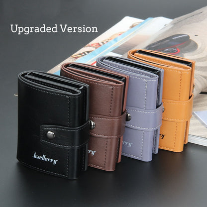 Anti RFID Blocking ID Credit Card Holder
