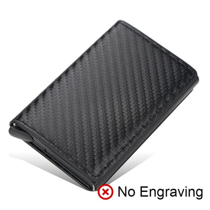 Anti RFID Blocking ID Credit Card Holder
