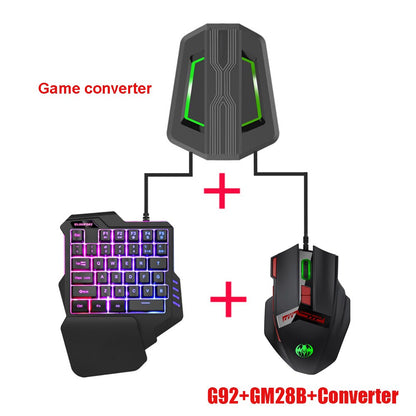 One Handed Keyboard and Mouse Set