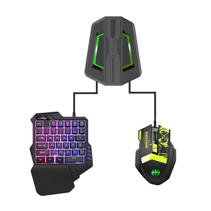 One Handed Keyboard and Mouse Set
