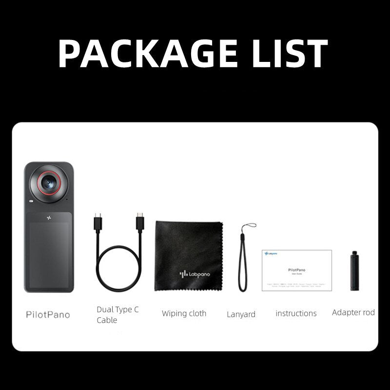 waterproof 360° panoramic VR camera