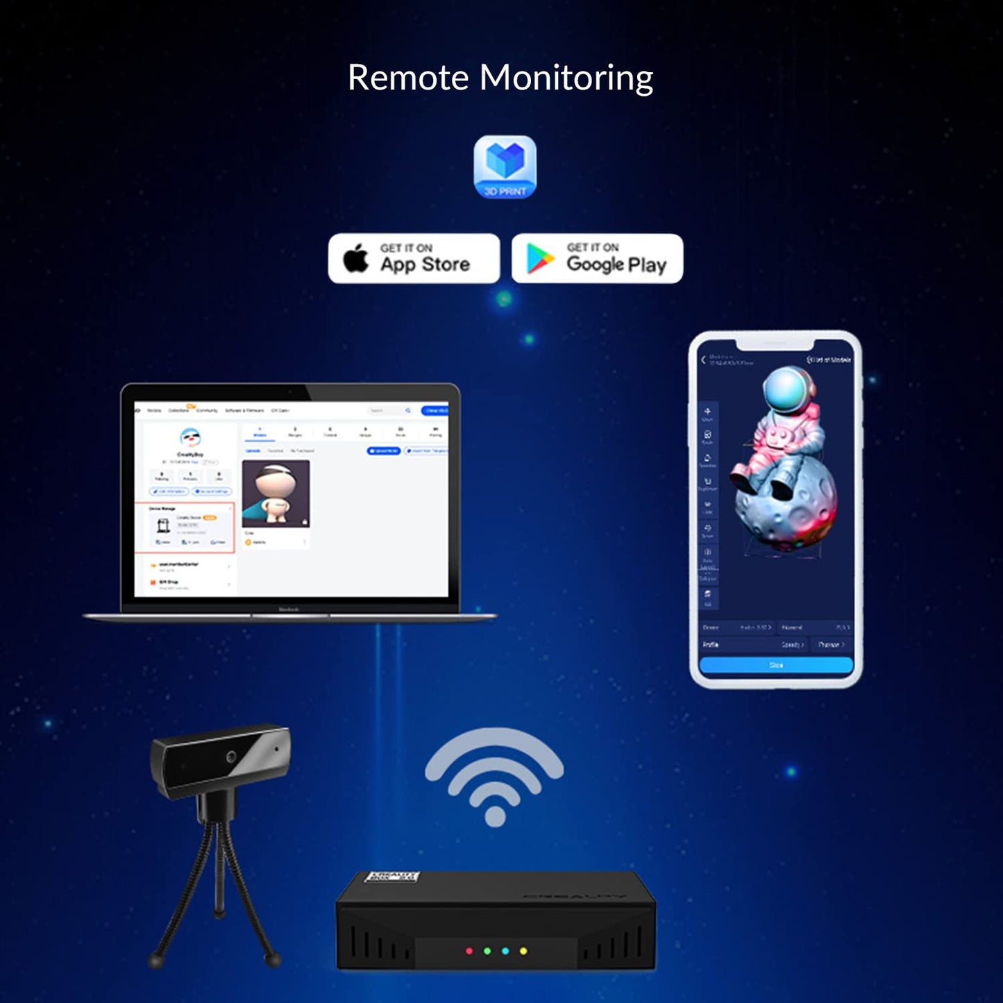 Cloud Slice for Creality 3D Printers