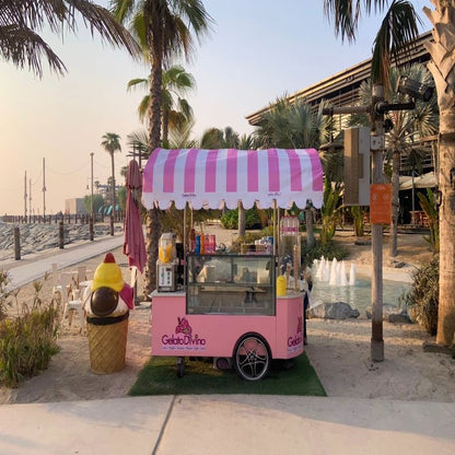 Gelatao Divino Event Trolley - Excaliburs Legend